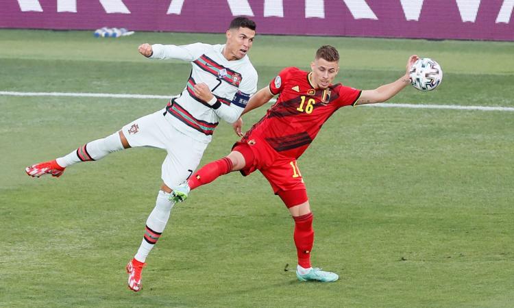 Belgio-Portogallo, Ronaldo ci prova a vuoto. Tielemans, la sostanza? Le PAGELLE 