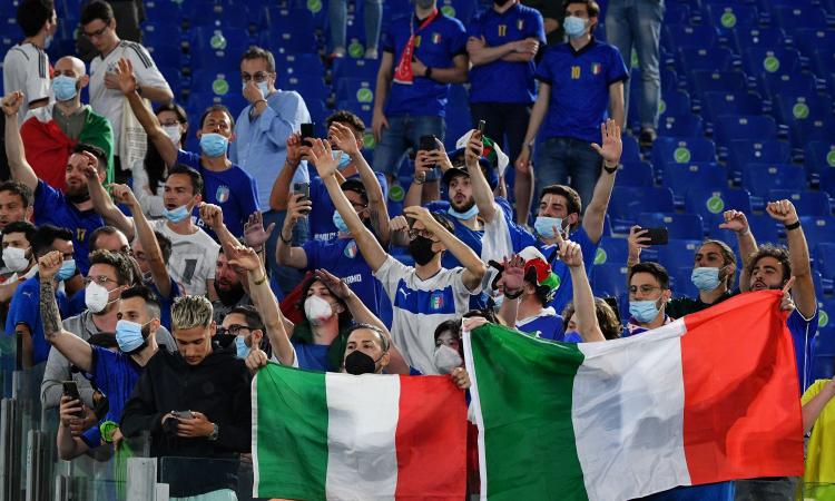 Belgio-Italia, per gli Azzurri tifosi da tutta Europa VIDEO