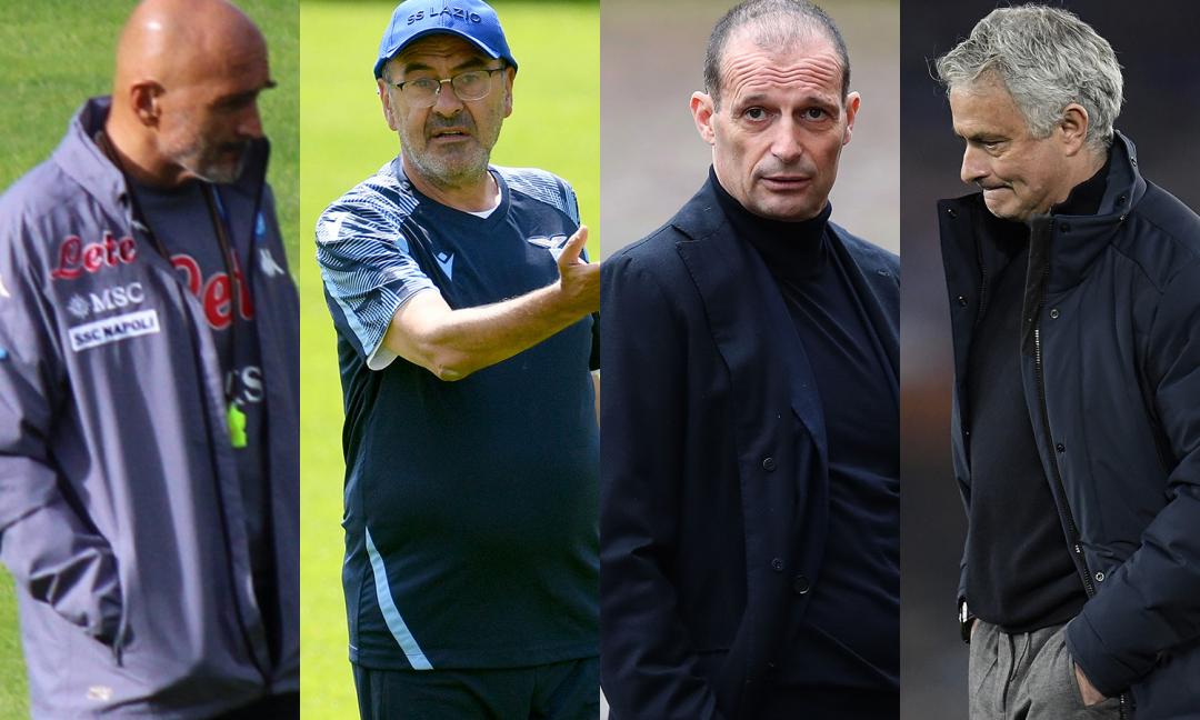 'Juve, per lo scudetto Allegri avrà un impatto migliore di Mourinho, Sarri e Spalletti'