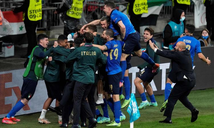 L'Italia è in finale! Decisivo il rigore di Jorginho. 1-1 dopo 120', Morata risponde a Chiesa 