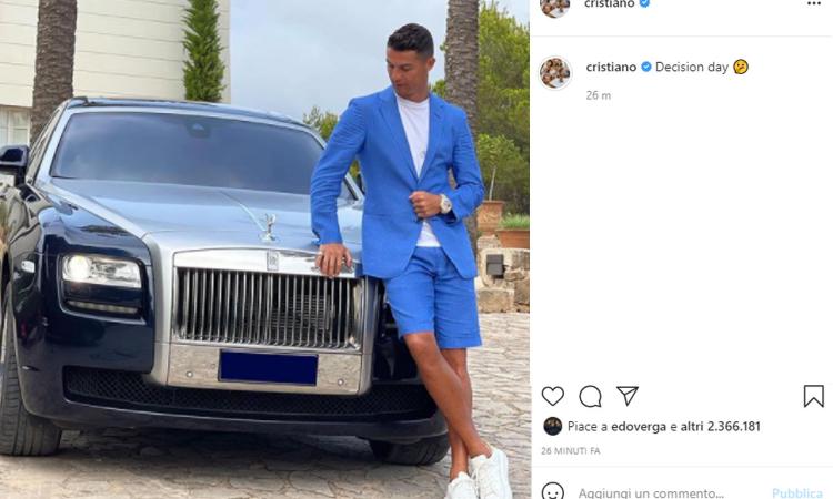 Ronaldo dimentica la Juve anche sui social: il dato 