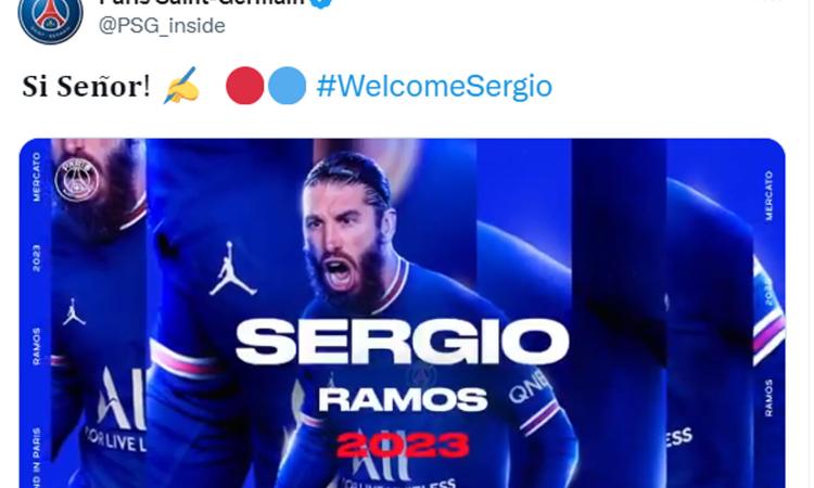 PSG, UFFICIALE: ecco Sergio Ramos! I dettagli sull'ingaggio