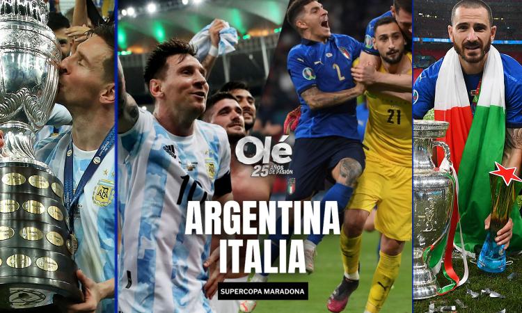 Dall'Argentina: giochiamo la 'Supercoppa Maradona' fra Italia e Argentina!