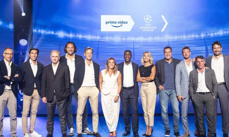 Juve, in esclusiva Amazon Prime due gare dei gironi di Champions League