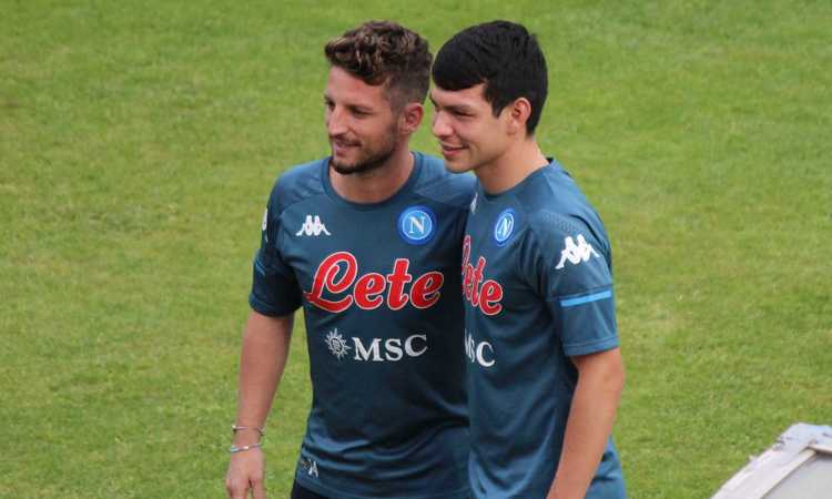 Napoli, Mertens a rischio per la Juve: i dettagli