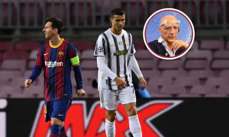 Chirico: 'Ciao 'gufi', Ronaldo resta alla Juve e qualcuno dovrà ricredersi. Ora potranno divertirsi con Messi'