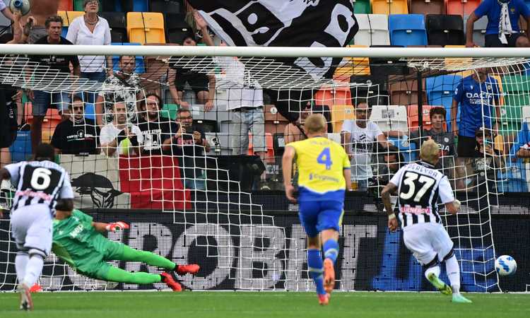 Udinese-Juventus, il tabellino