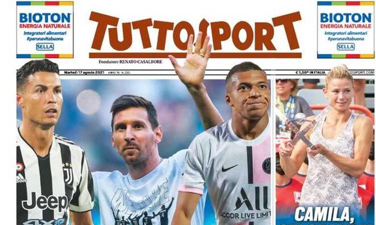 'La Juve va in pole', 'Ronaldo si offre al City!', 'Intrigo CR7': le prime pagine dei giornali