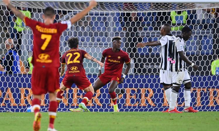 Serie A: la vittoria della Roma sull'Udinese chiude la 5^ giornata