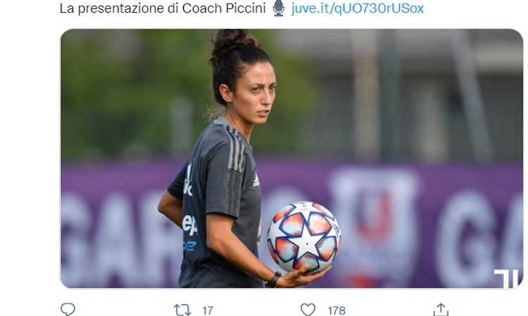 Women, Piccini: 'Sono orgogliosa di proseguire in questa avventura'