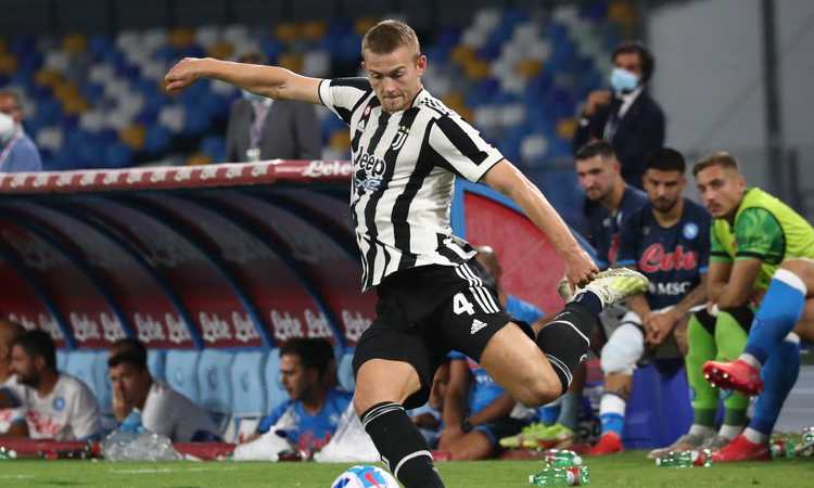 Juve, De Ligt ancora titolare con la Samp