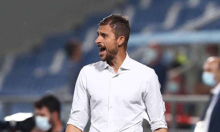 Sassuolo, Dionisi: 'Con la Juve assenti Boga e Djuricic. Episodi arbitrali? Difficile far finta di nulla'