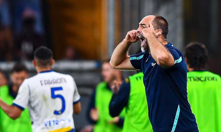 Hellas Verona, Tudor infuriato: 'Partita riaperta dall'arbitro'