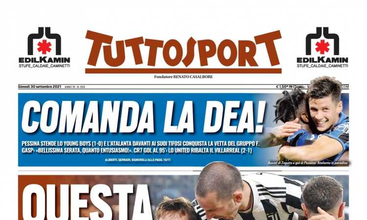 'Allegri ha stravinto', 'Questa è Juve': le prime pagine dei giornali