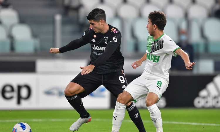 Juve, Allegri difende Morata: 'Si sta impegnando tanto'