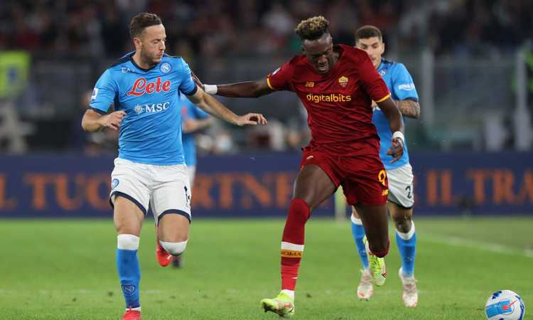 Napoli-Roma, le formazioni ufficiali del match