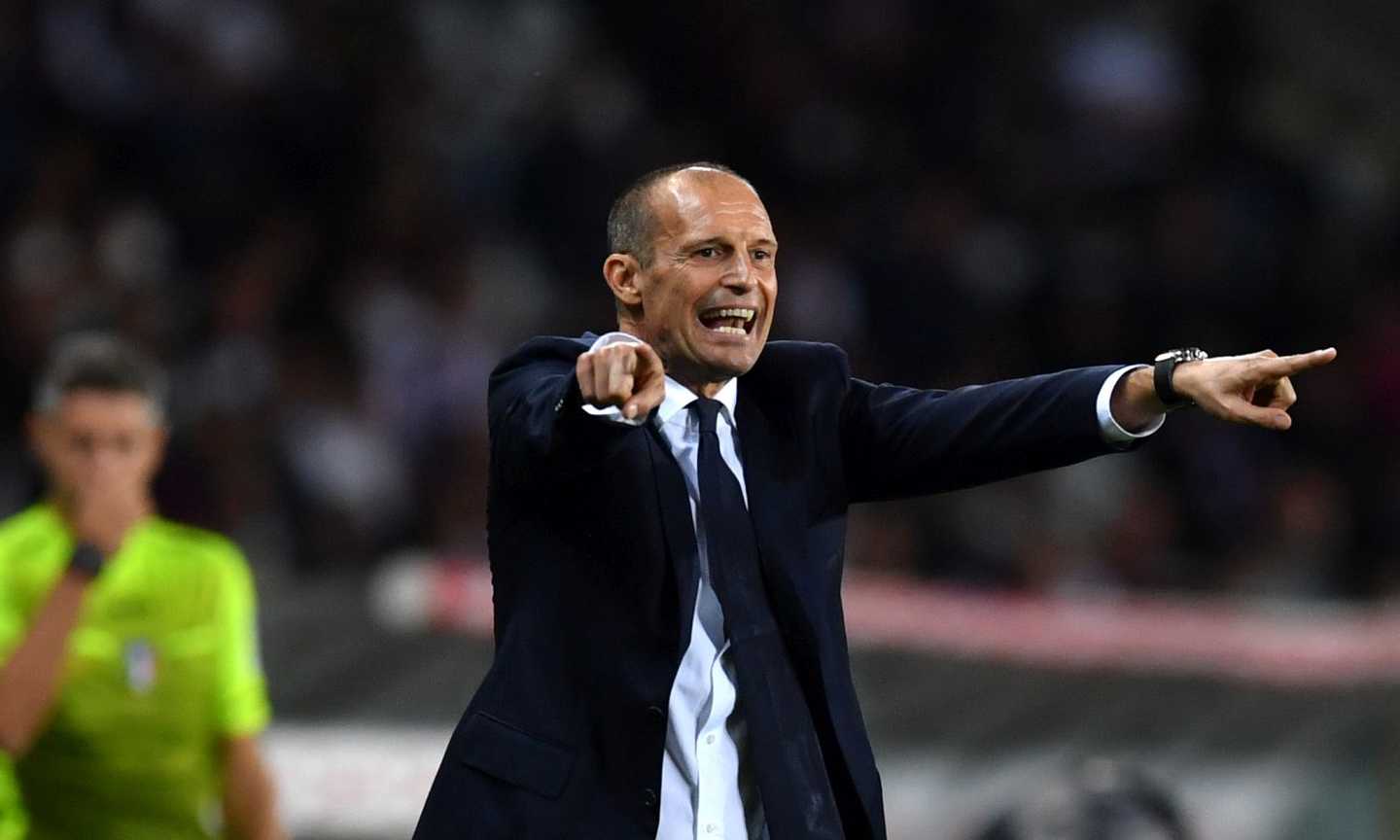Allegri: 'Oggi sembrano due punti persi ma a fine campionato sarà un punto guadagnato'