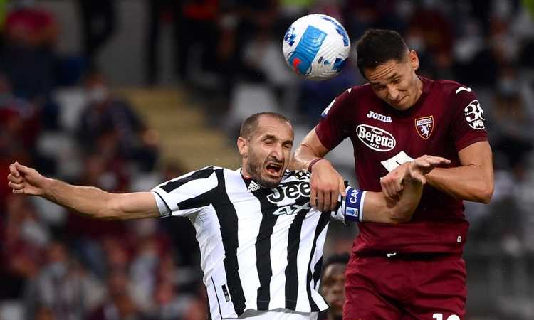 Torino-Juve, TOP e FLOP al 45': Chiellini-De Ligt azzannano, ma che fatica negli ultimi metri