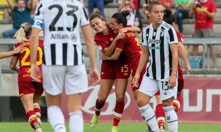 Women, trionfa la Roma e accorcia le distanze ma si ferma il Sassuolo