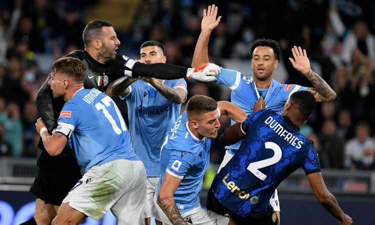 Lazio-Inter, l'attacco: 'Una vicenda infantile!'