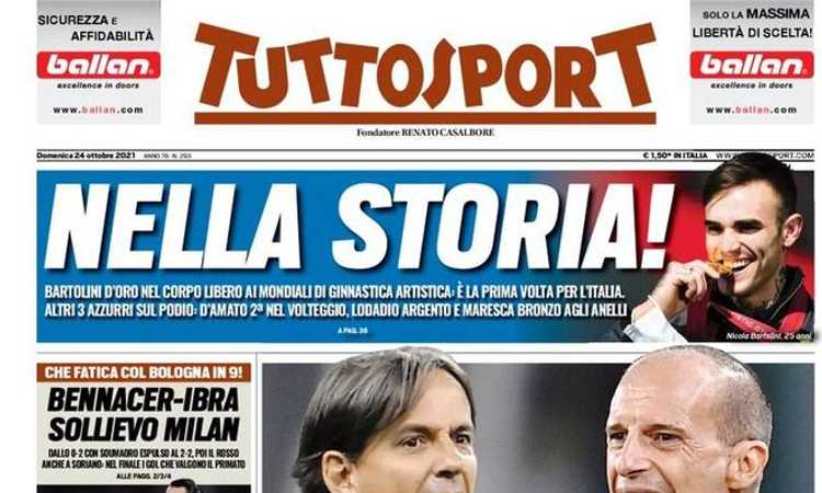 'Spareggio d'Italia, fuori la verità': le prime pagine nel giorno di Inter-Juventus