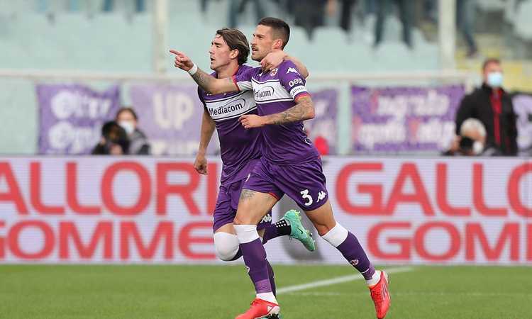 Vlahovic, piovono fischi dal pubblico della Fiorentina