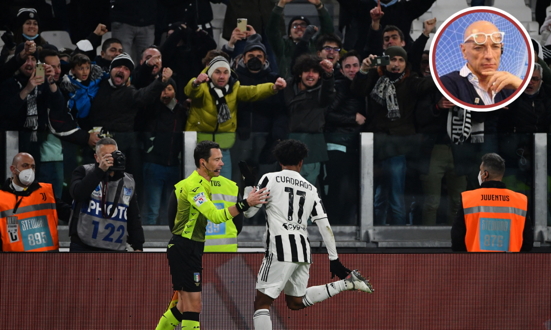 Chirico: 'Solita Juve modalità campionato, stavolta è andata bene... Che garanzia Cuadrado, rinnoviamolo!'