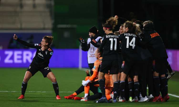 Juve Women: l'andata dei quarti di Champions all'Allianz Stadium