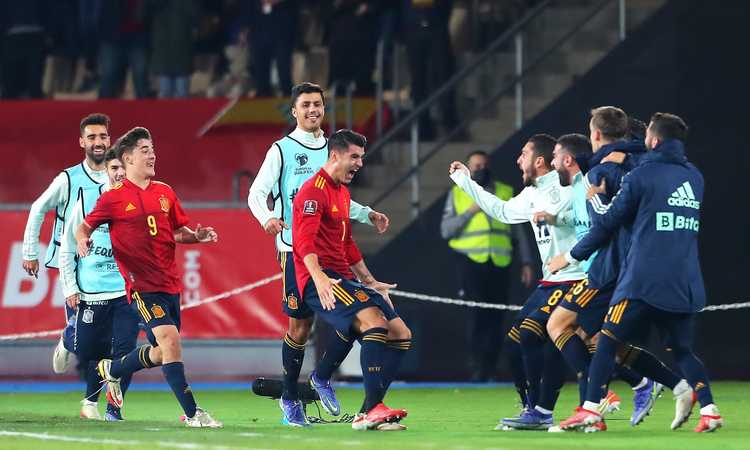 Morata, non solo il gol: con la Spagna un altro traguardo FOTO