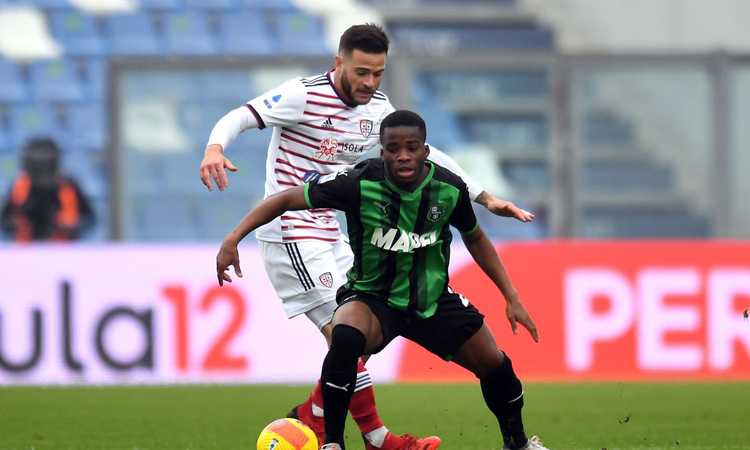 Sassuolo, il gesto di Traorè dopo la sostituzione