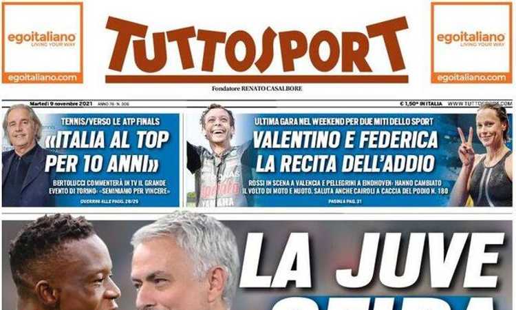 'La Juve sfida Mourinho', 'Ramsey, quanto costi!': le prime pagine dei giornali