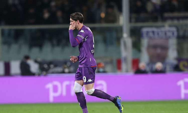 Juve, come cambia la media gol di Vlahovic tra Torino e la Fiorentina