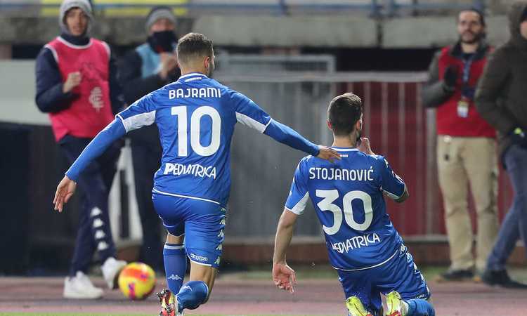 Serie A, l'Empoli schianta l'Udinese: termina 3 a 1