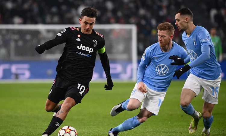 Juve-Malmö, la pagella di Dybala: 'Non si sente in forma'. E su Morata: 'La lite con Allegri...'