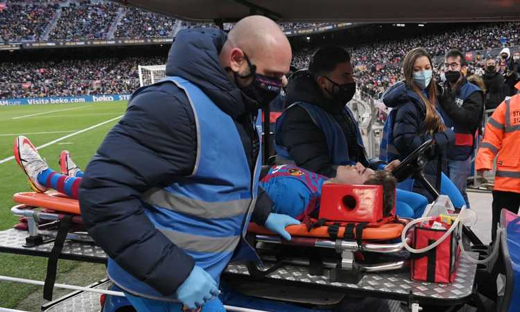 Barcellona, paura per Gavi: in ospedale con una commozione cerebrale