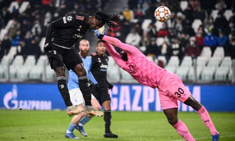 Incornata di Kean e tante occasioni mancate, Juve batte Malmö 1-0