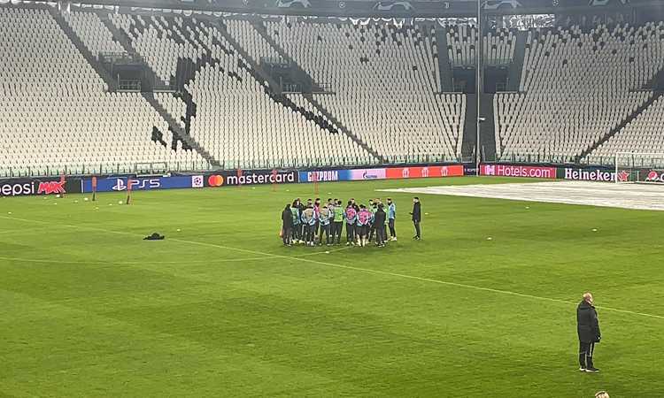 Vigilia Juve-Malmö: svedesi al lavoro all'Allianz Stadium VIDEO