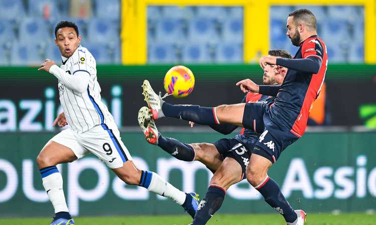 Atalanta-Genoa è 0-0: la Juve resta a 8 punti, quarto posto blindato