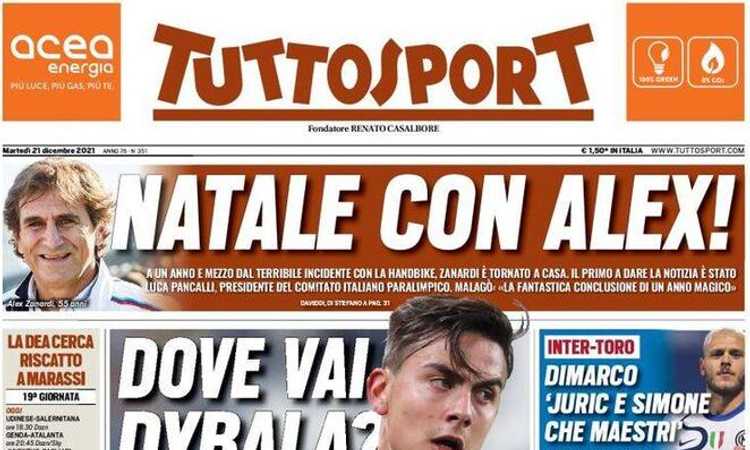 'Juve, aumento ok ma valore a picco', 'Dove vai Dybala?': le prime pagine dei giornali