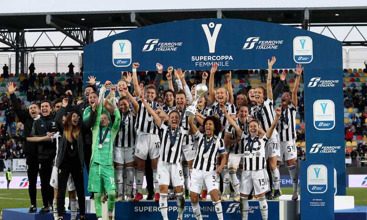 Supercoppa italiana femminile, record di ascolti per Juventus-Milan 
