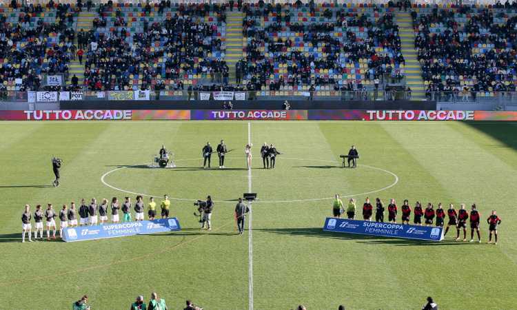 LA JUVENTUS WOMEN VINCE LA SUPERCOPPA FEMMINILE!