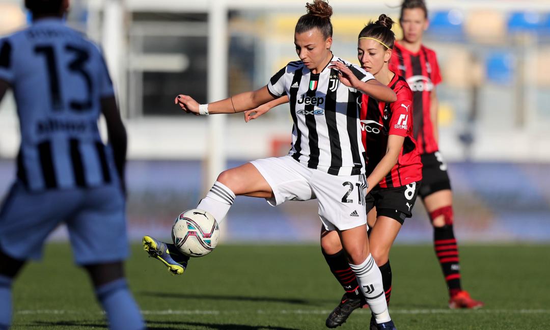 Milan-Juventus Women 1-2: VINCE ANCORA LA JUVE CON PEDERSEN E ZAMANIAN