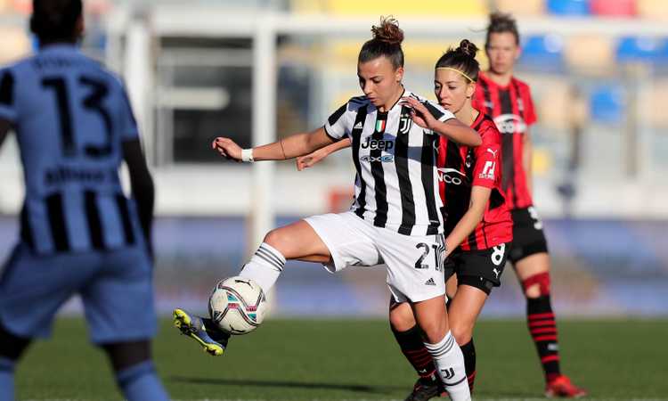 Milan-Juventus Women 1-2: VINCE ANCORA LA JUVE CON PEDERSEN E ZAMANIAN