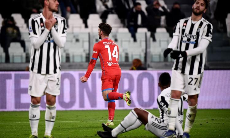 Juve-Napoli: 11 tiri in 45' per gli azzurri, è (quasi) record