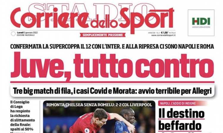 'Juve, tutto contro. Prendi Icardi!': le prime pagine dei quotidiani