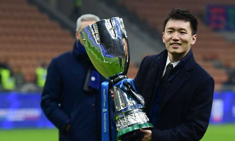 Inter, il retroscena su Zhang: ecco come aveva festeggiato dopo la Supercoppa