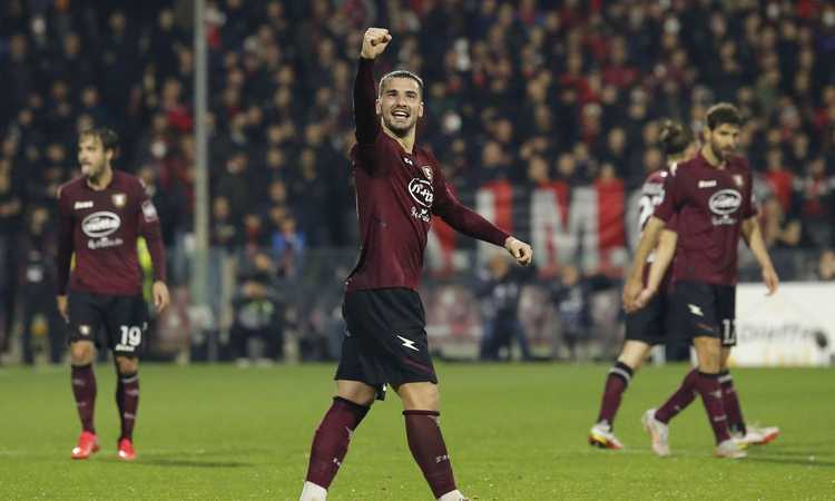 Juve-Salernitana: i campani non vincono da 8 giornate