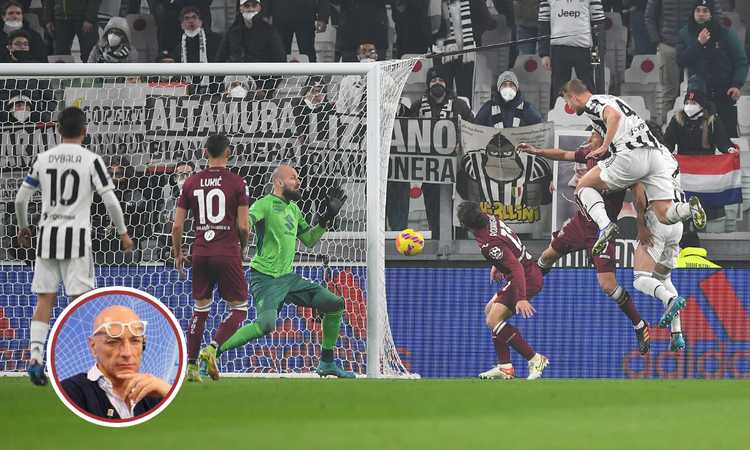 Juve-Torino, Chirico a caldo: 'Ennesima delusione! Vlahovic ha giocato male e l’euforia è già svanita'