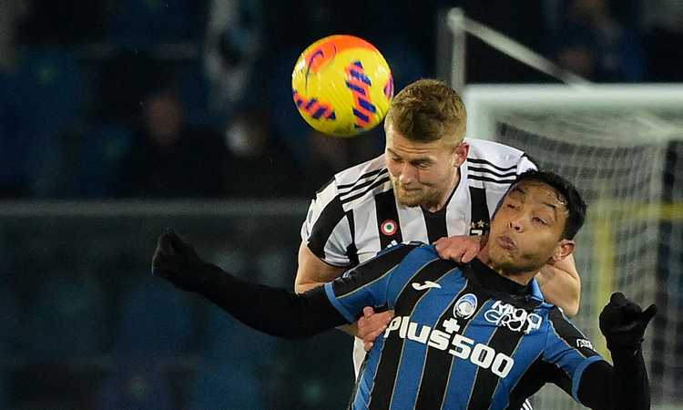 Atalanta-Juve, TOP E FLOP del primo tempo: super De Ligt, stecca Szczesny