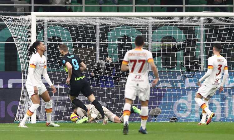 Inter prima semifinalista di Coppa Italia: Roma ko a San Siro